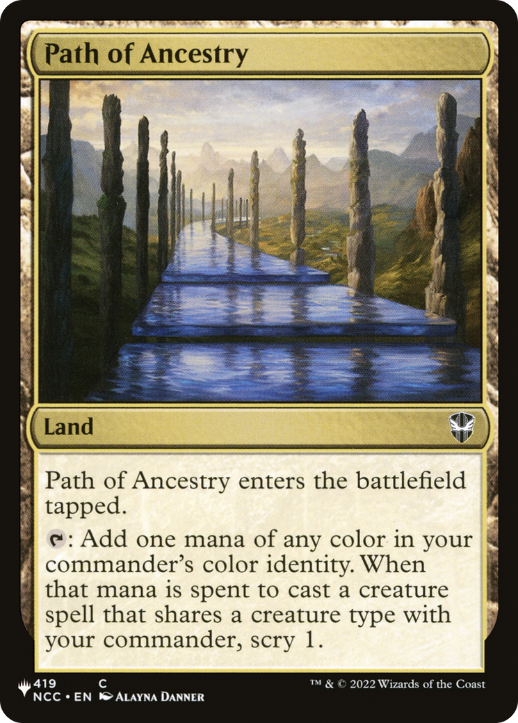 Path of Ancestry (NCC) [The List] | Shuffle n Cut Hobbies & Games