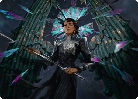 Sanctuary Warden Art Card [Streets of New Capenna Art Series] | Shuffle n Cut Hobbies & Games