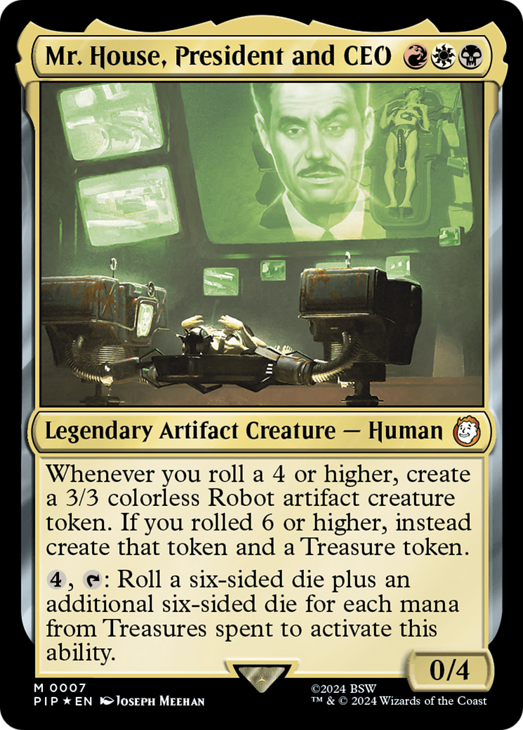 Mr. House, President and CEO [Fallout] | Shuffle n Cut Hobbies & Games