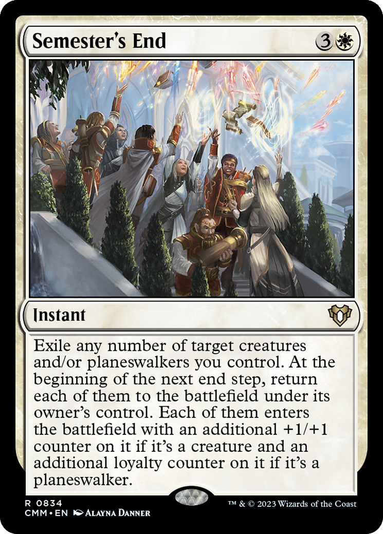 Semester's End [Commander Masters] | Shuffle n Cut Hobbies & Games