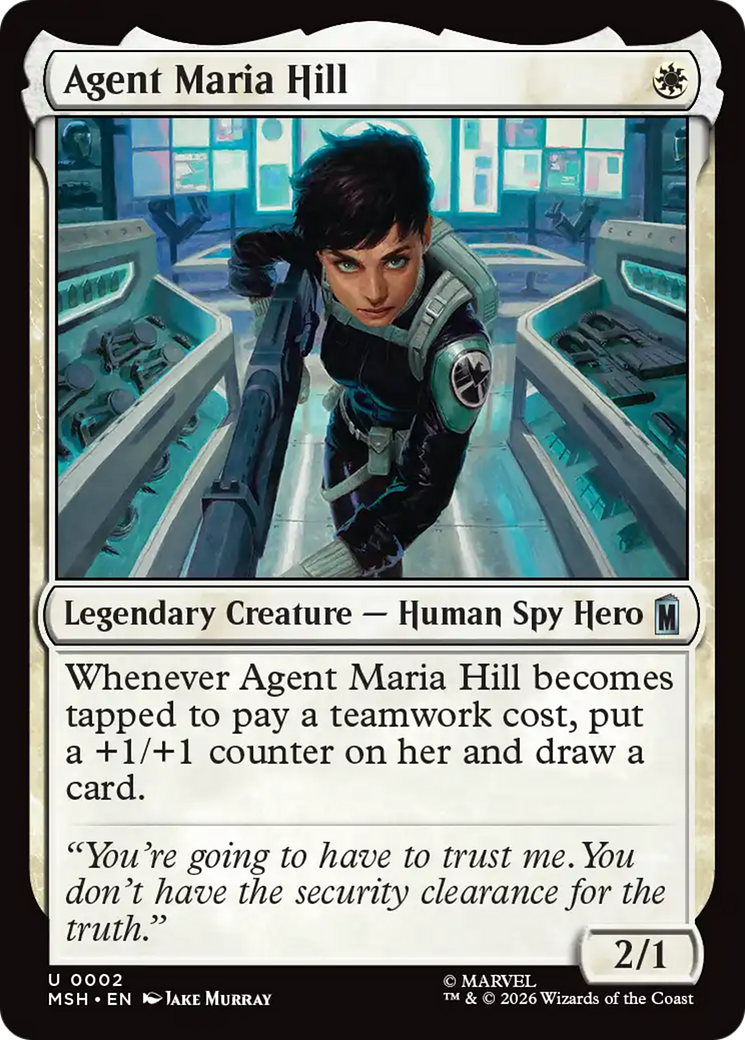Agent Maria Hill [Marvel Super Heroes] | Shuffle n Cut Hobbies & Games