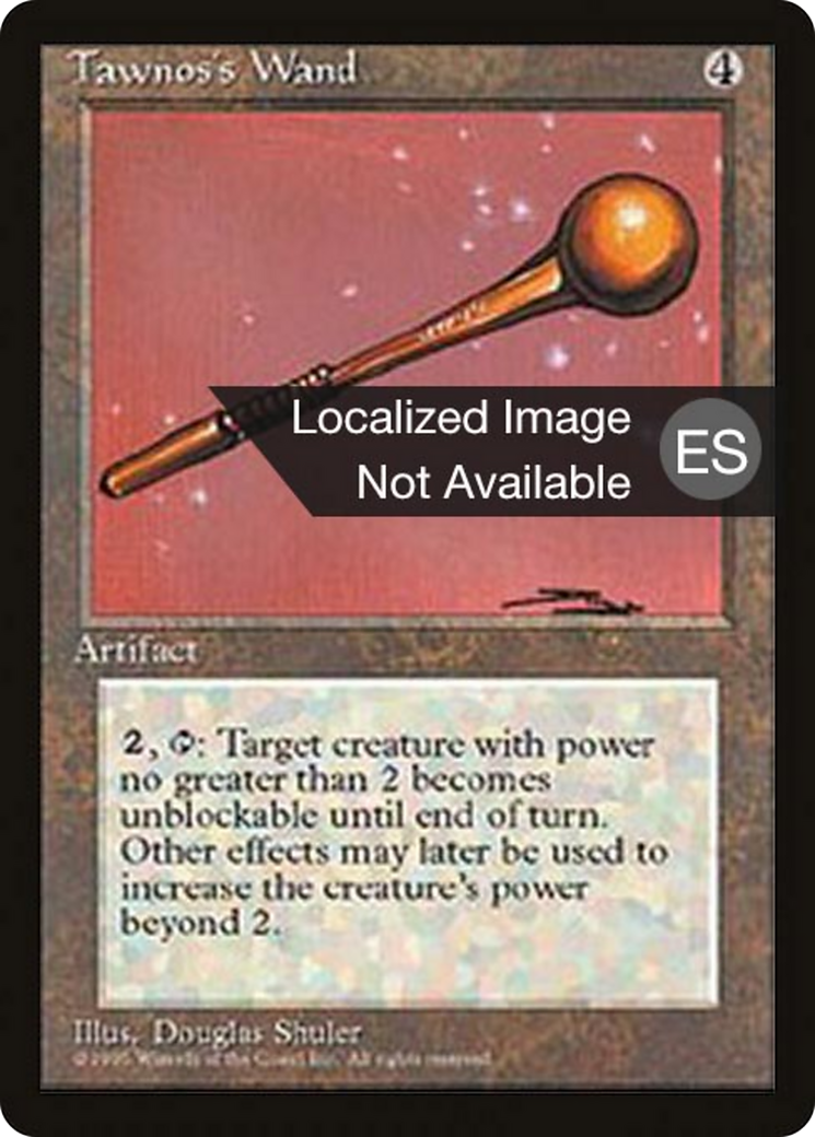 Tawnos's Wand [Fourth Edition Foreign Black Border] | Shuffle n Cut Hobbies & Games