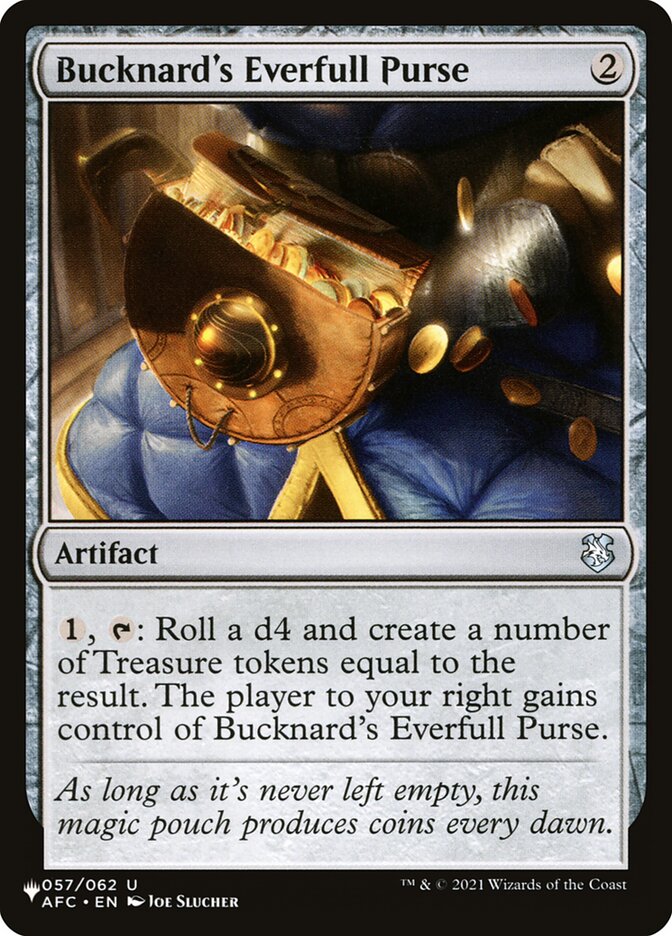 Bucknard's Everfull Purse [The List] | Shuffle n Cut Hobbies & Games