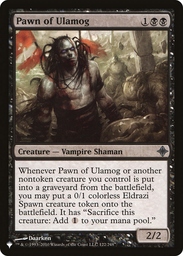Pawn of Ulamog [The List] | Shuffle n Cut Hobbies & Games
