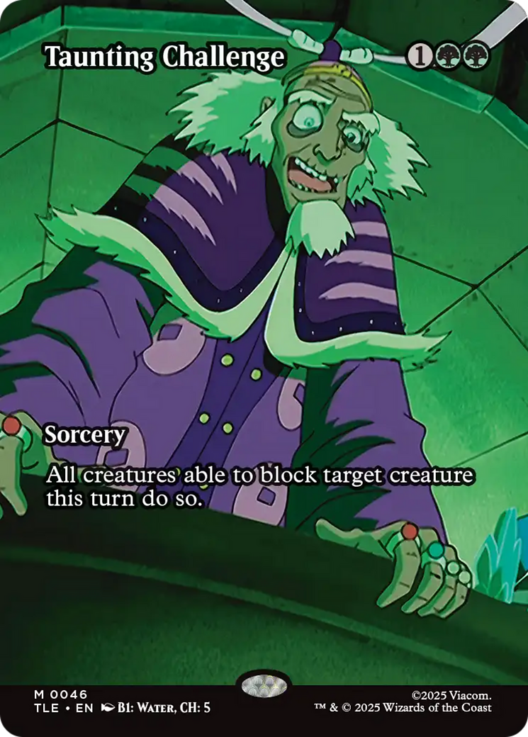 Taunting Challenge (Borderless) [Avatar: The Last Airbender: Eternal-Legal] | Shuffle n Cut Hobbies & Games