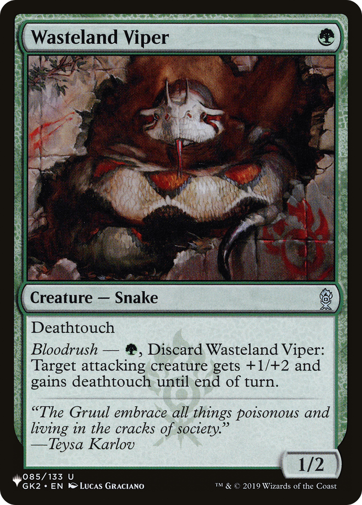 Wasteland Viper [The List] | Shuffle n Cut Hobbies & Games