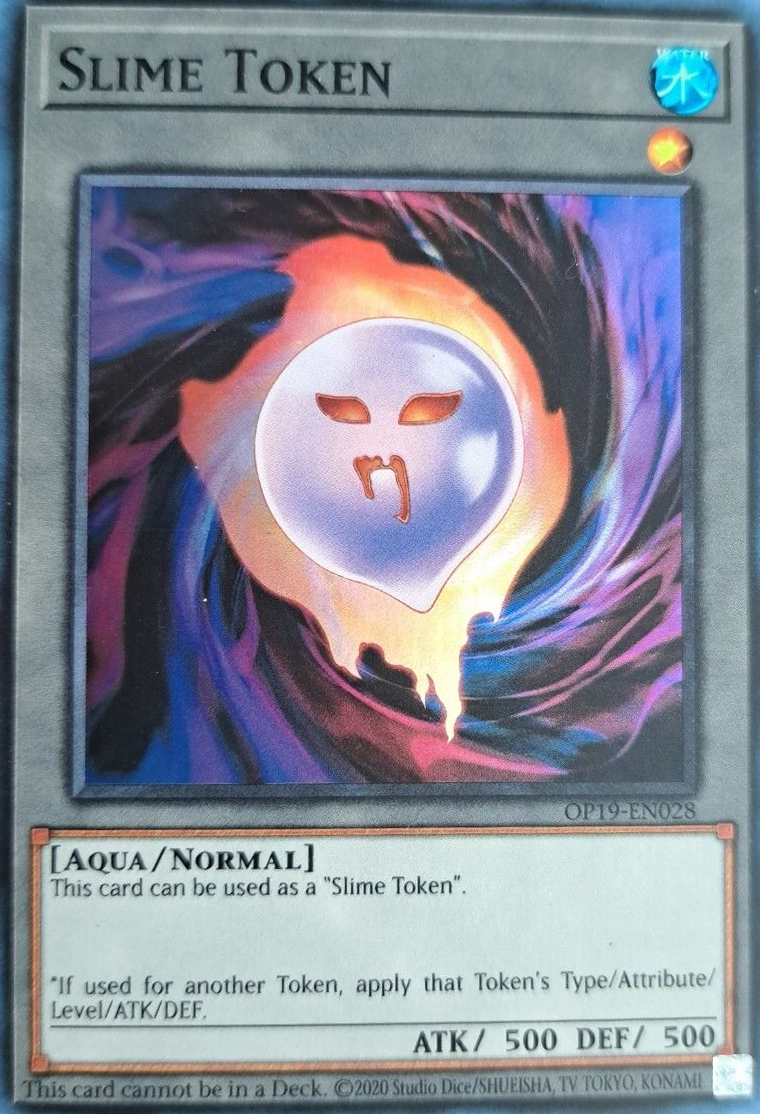 Slime Token [OP19-EN029] Super Rare | Shuffle n Cut Hobbies & Games