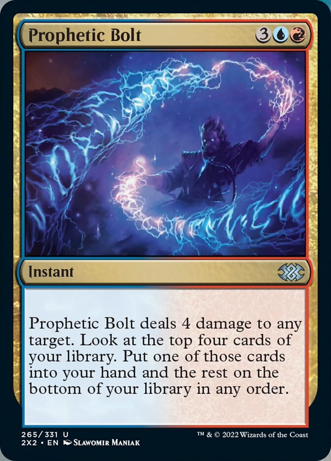 Prophetic Bolt [Double Masters 2022] | Shuffle n Cut Hobbies & Games
