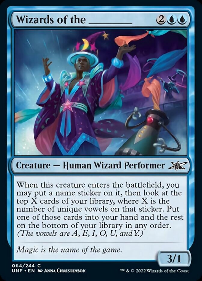 Wizards of the _____ [Unfinity] | Shuffle n Cut Hobbies & Games