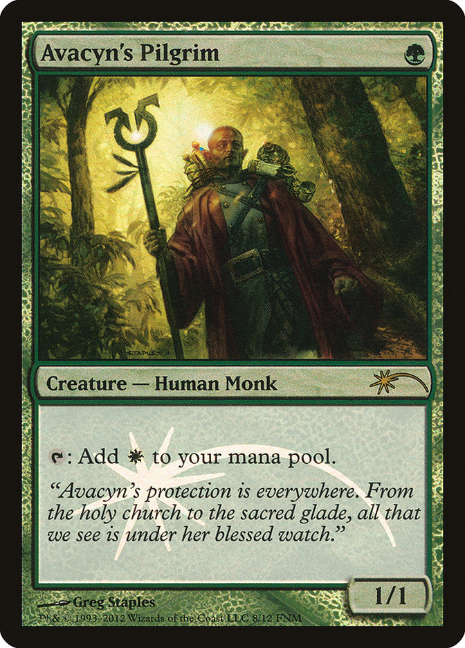 Avacyn's Pilgrim [Friday Night Magic 2012] | Shuffle n Cut Hobbies & Games