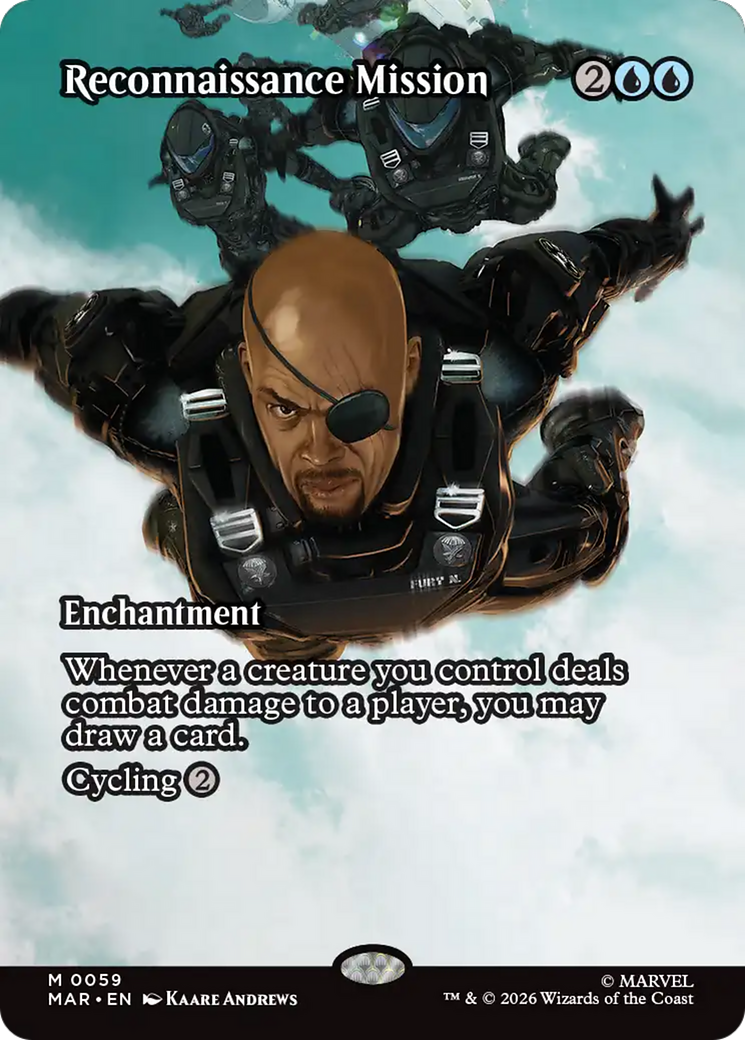 Reconnaissance Mission (Borderless) [Marvel Universe: Eternal-Legal] | Shuffle n Cut Hobbies & Games