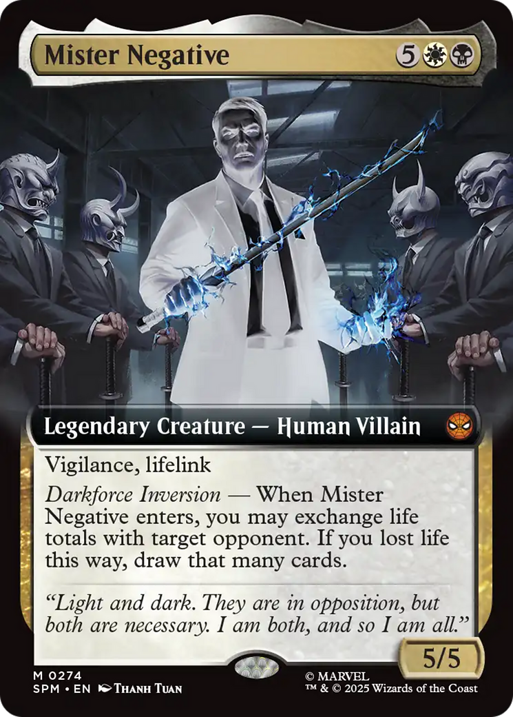 Mister Negative (Extended Art) [Marvel's Spider-Man] | Shuffle n Cut Hobbies & Games
