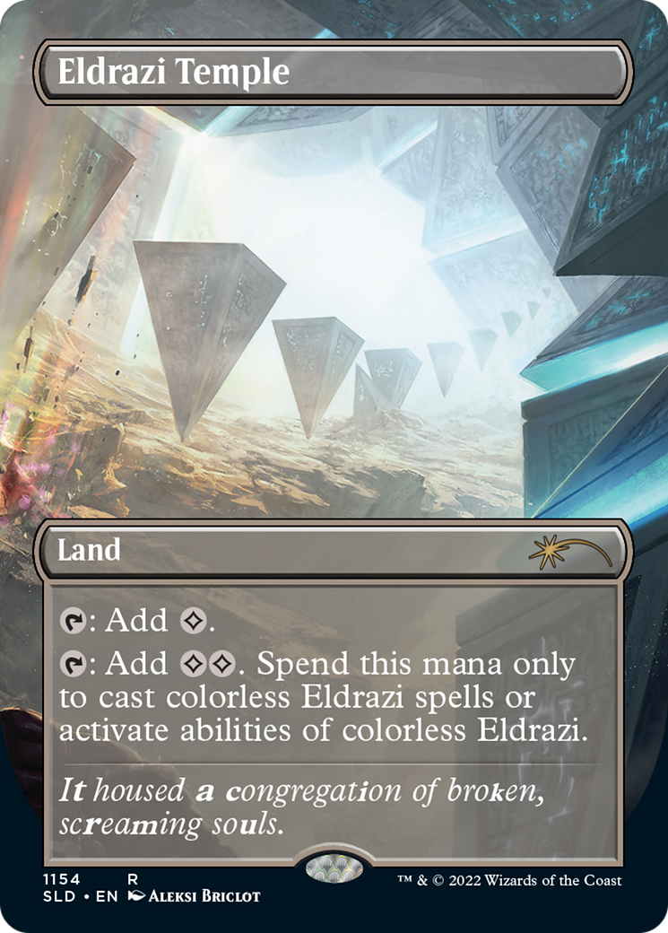 Eldrazi Temple (Borderless) [Secret Lair Drop Series] | Shuffle n Cut Hobbies & Games