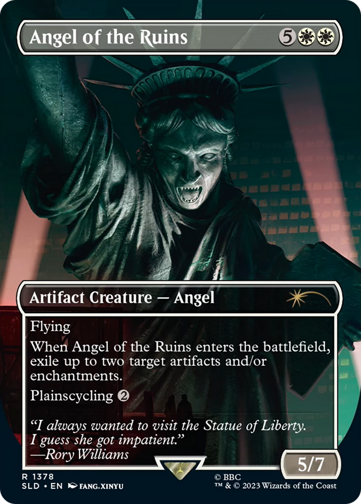 Angel of the Ruins (1378) [Secret Lair Drop Series] | Shuffle n Cut Hobbies & Games