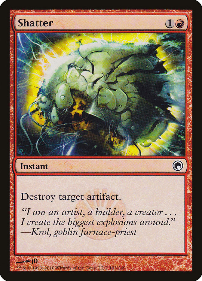 Shatter [Scars of Mirrodin] | Shuffle n Cut Hobbies & Games