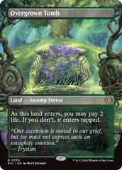 Overgrown Tomb (Borderless) [Lorwyn Eclipsed] | Shuffle n Cut Hobbies & Games