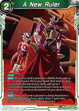 A New Ruler (Common) (BT13-085) [Supreme Rivalry] | Shuffle n Cut Hobbies & Games