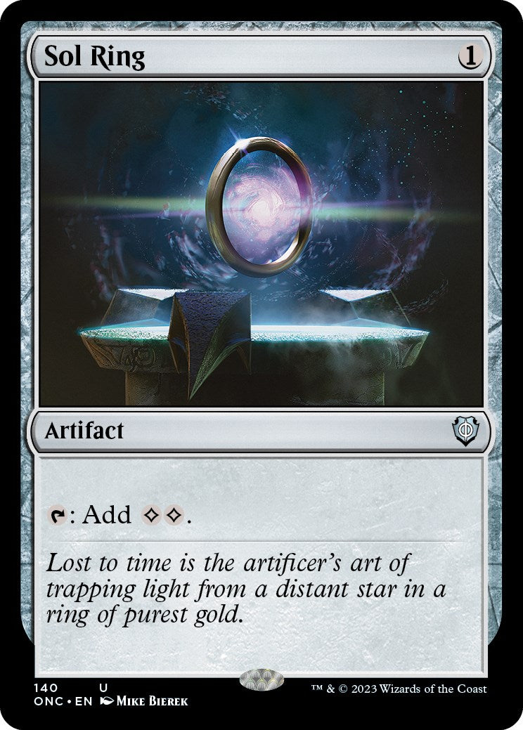 Sol Ring [Phyrexia: All Will Be One Commander] | Shuffle n Cut Hobbies & Games