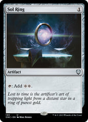 Sol Ring [Phyrexia: All Will Be One Commander] | Shuffle n Cut Hobbies & Games
