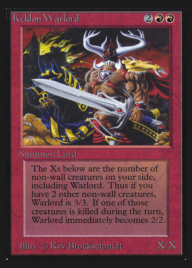 Keldon Warlord [Collectors' Edition] | Shuffle n Cut Hobbies & Games