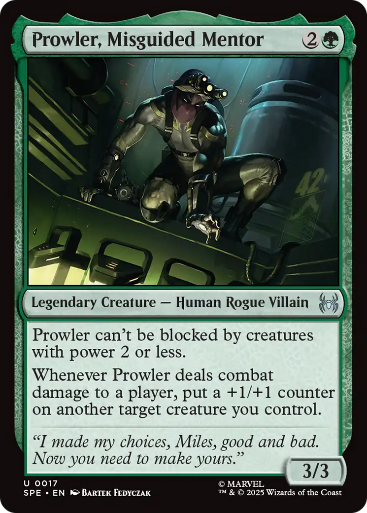 Prowler, Misguided Mentor [Marvel's Spider-Man: Eternal-Legal] | Shuffle n Cut Hobbies & Games