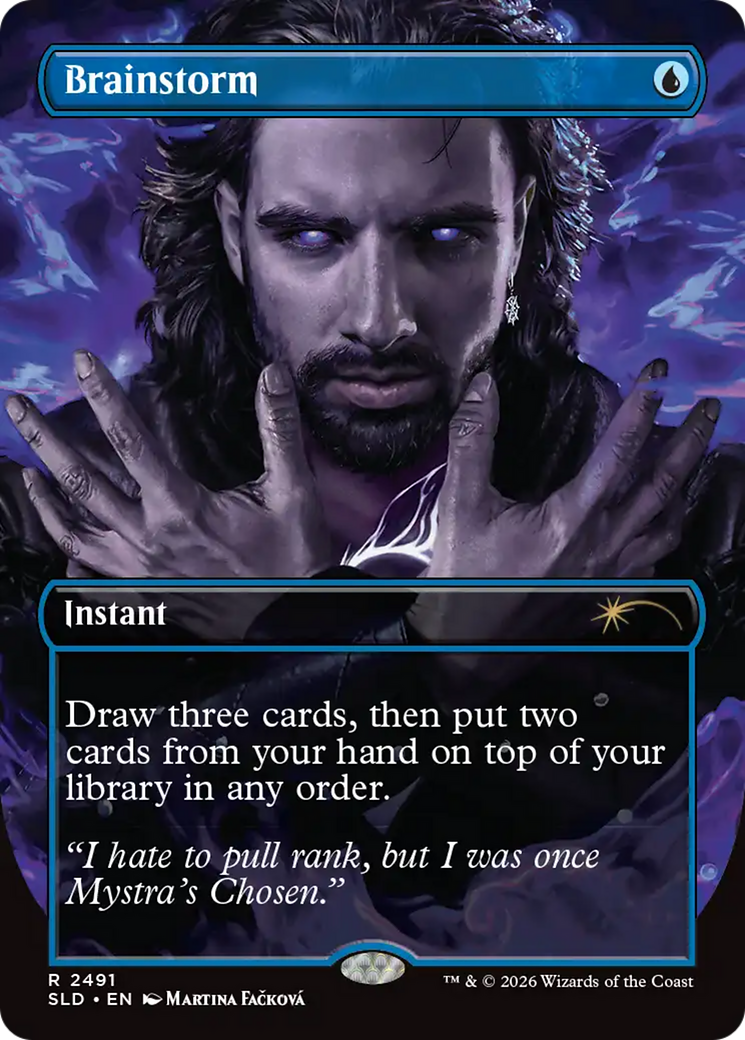Brainstorm (2491) [Secret Lair Drop Series] | Shuffle n Cut Hobbies & Games