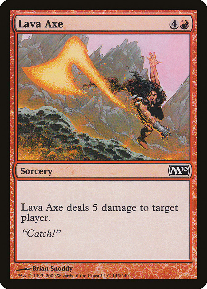 Lava Axe [Magic 2010] | Shuffle n Cut Hobbies & Games