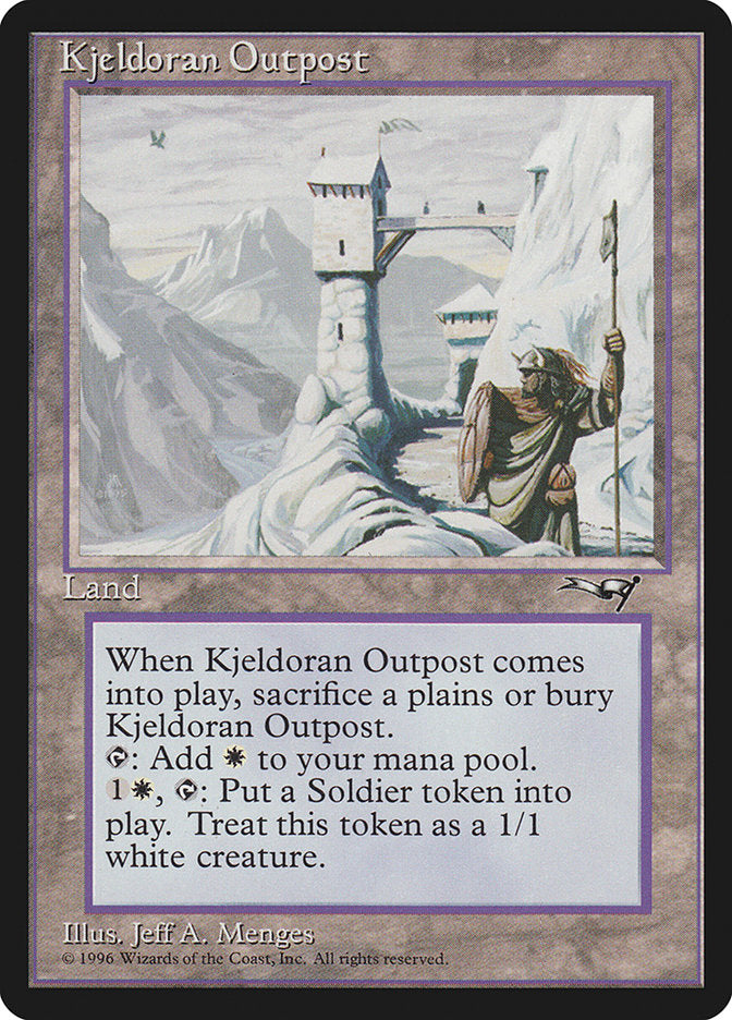 Kjeldoran Outpost [Alliances] | Shuffle n Cut Hobbies & Games