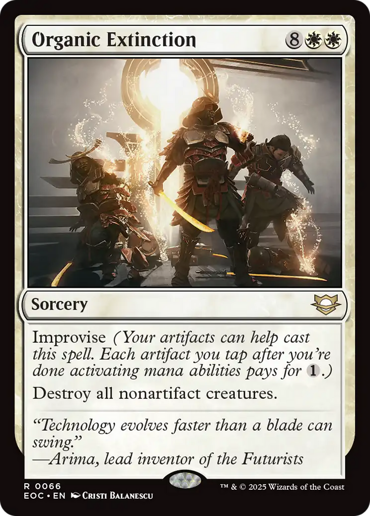 Organic Extinction [Edge of Eternities Commander] | Shuffle n Cut Hobbies & Games