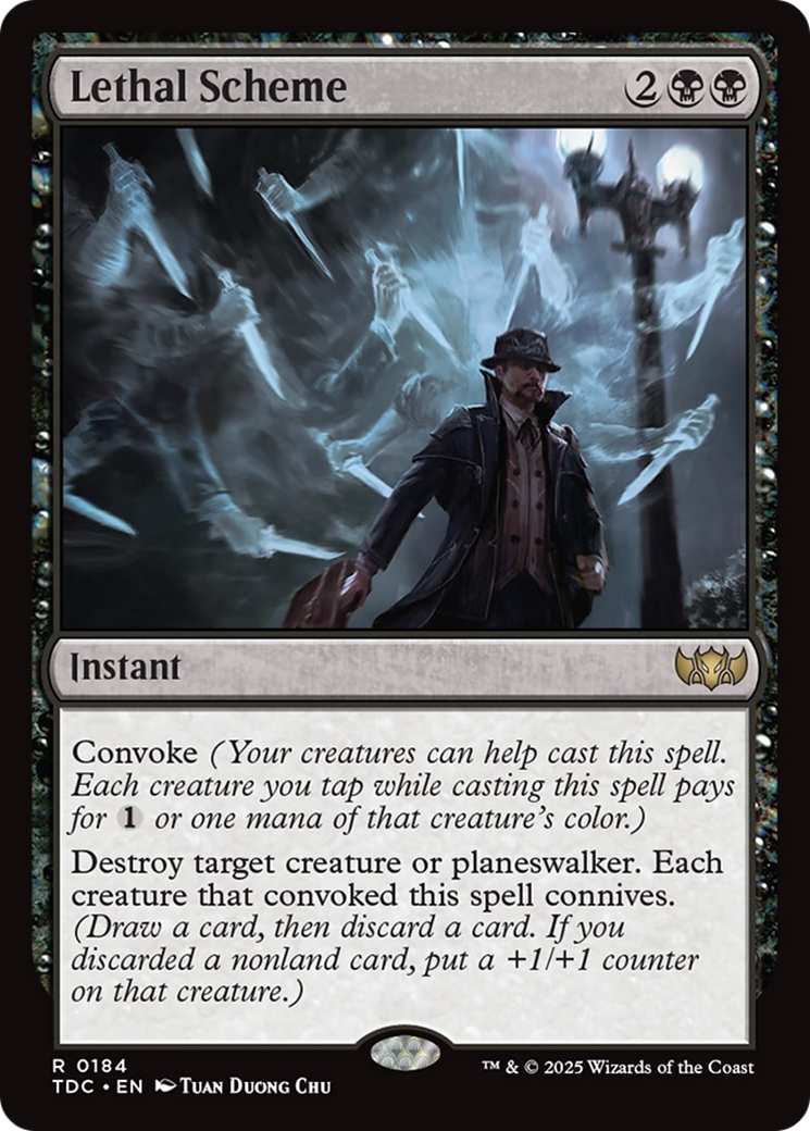 Lethal Scheme [Tarkir: Dragonstorm Commander] | Shuffle n Cut Hobbies & Games