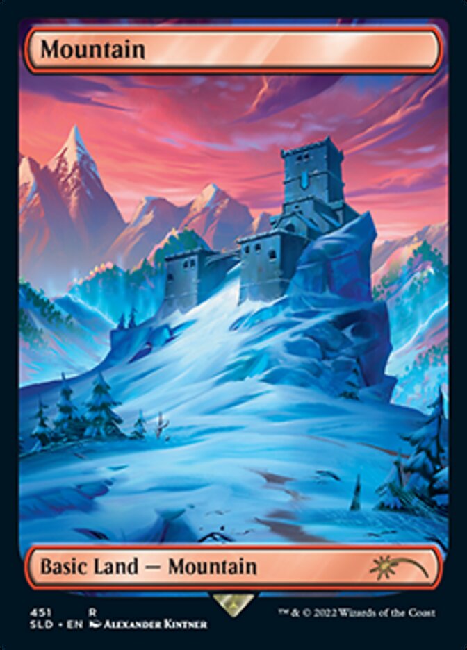 Mountain (451) [Secret Lair Drop Series] | Shuffle n Cut Hobbies & Games