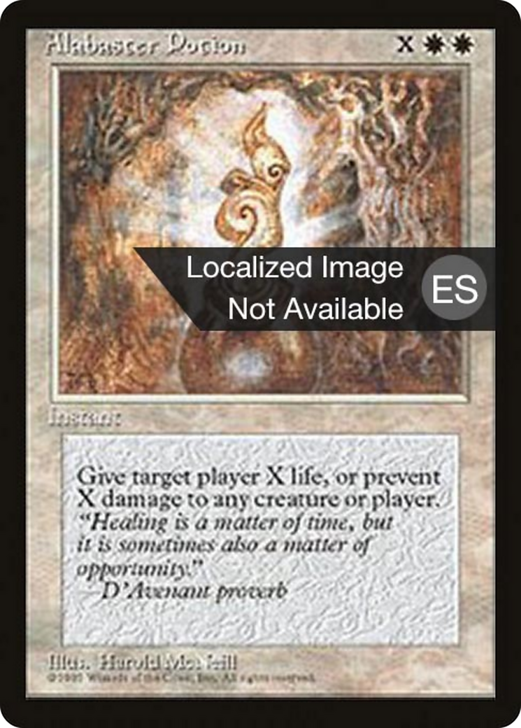 Alabaster Potion [Fourth Edition Foreign Black Border] | Shuffle n Cut Hobbies & Games