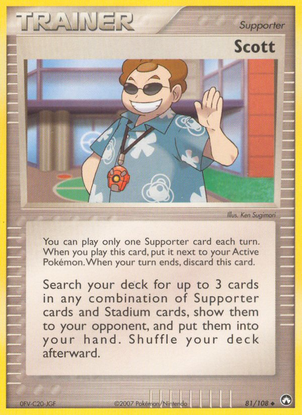 Scott (81/108) [EX: Power Keepers] | Shuffle n Cut Hobbies & Games