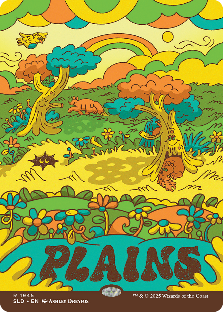 Plains (1945) (Rainbow Foil) [Secret Lair Drop Series] | Shuffle n Cut Hobbies & Games