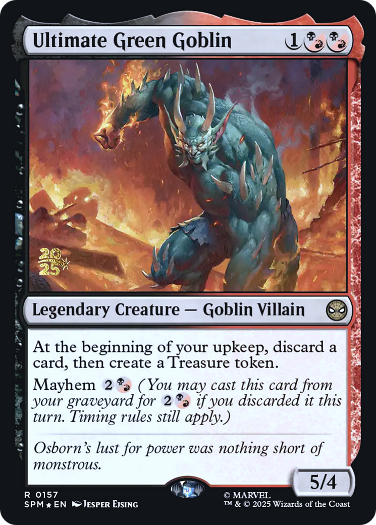 Ultimate Green Goblin [Wizards Play Network 2025] | Shuffle n Cut Hobbies & Games