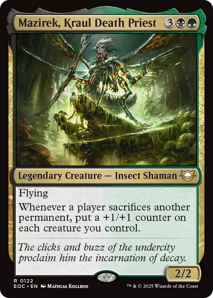 Mazirek, Kraul Death Priest [Edge of Eternities Commander] | Shuffle n Cut Hobbies & Games