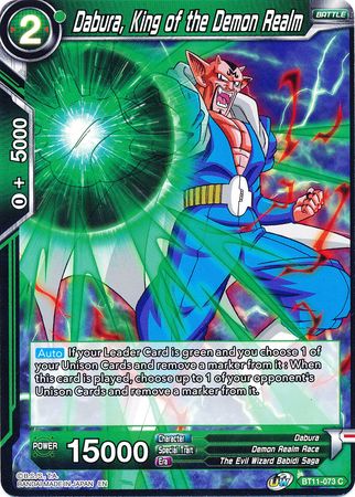 Dabura, King of the Demon Realm (BT11-073) [Vermilion Bloodline] | Shuffle n Cut Hobbies & Games