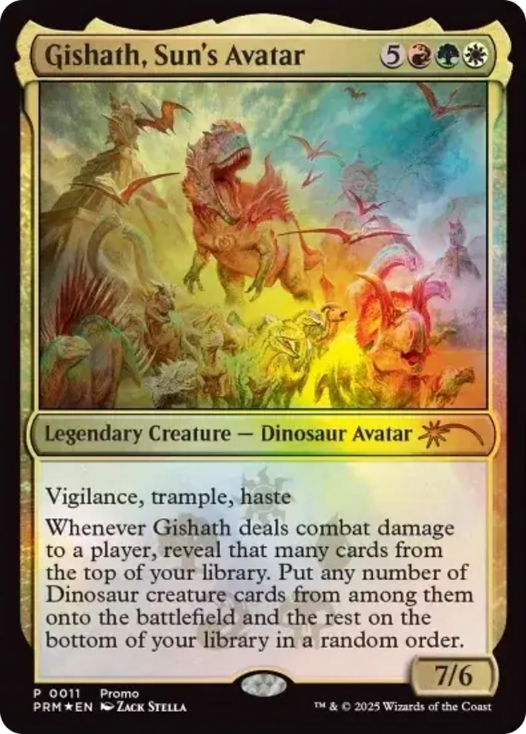 Gishath, Sun's Avatar [Media Promos] | Shuffle n Cut Hobbies & Games
