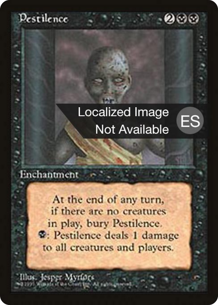 Pestilence [Fourth Edition Foreign Black Border] | Shuffle n Cut Hobbies & Games