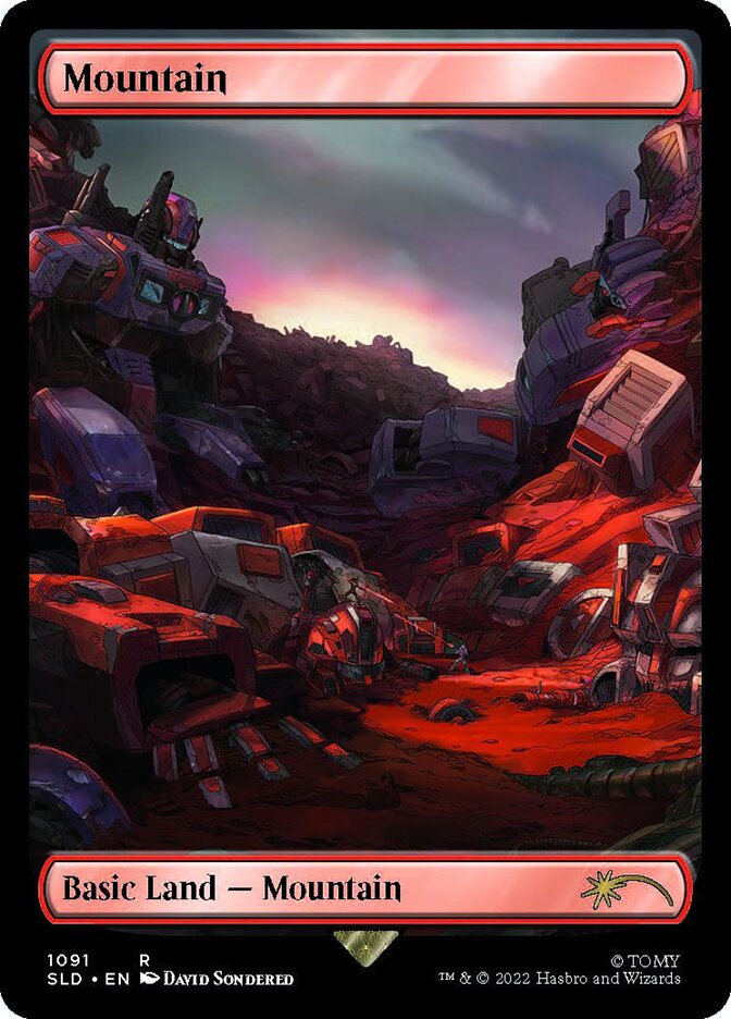 Mountain (1091) [Secret Lair Drop Series] | Shuffle n Cut Hobbies & Games