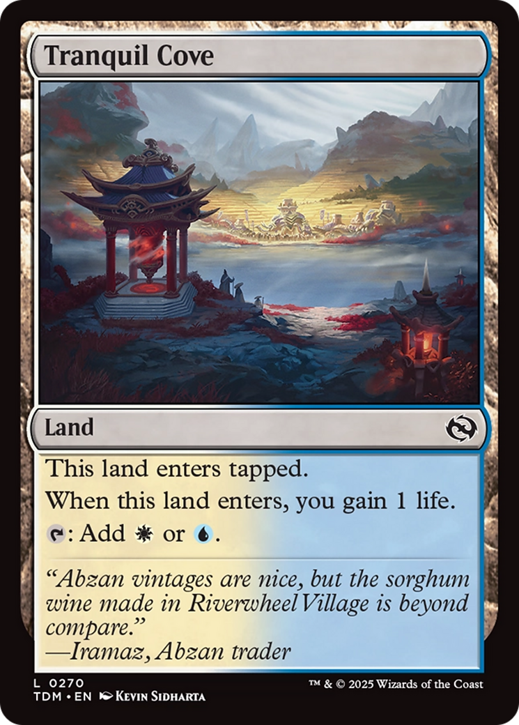 Tranquil Cove [Tarkir: Dragonstorm] | Shuffle n Cut Hobbies & Games