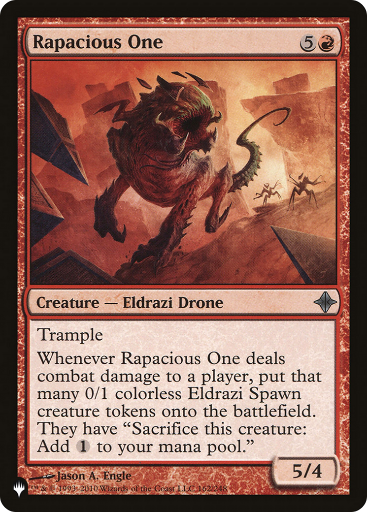 Rapacious One [The List] | Shuffle n Cut Hobbies & Games