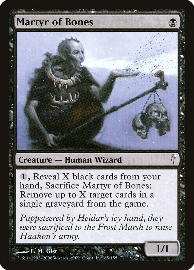Martyr of Bones [Coldsnap] | Shuffle n Cut Hobbies & Games