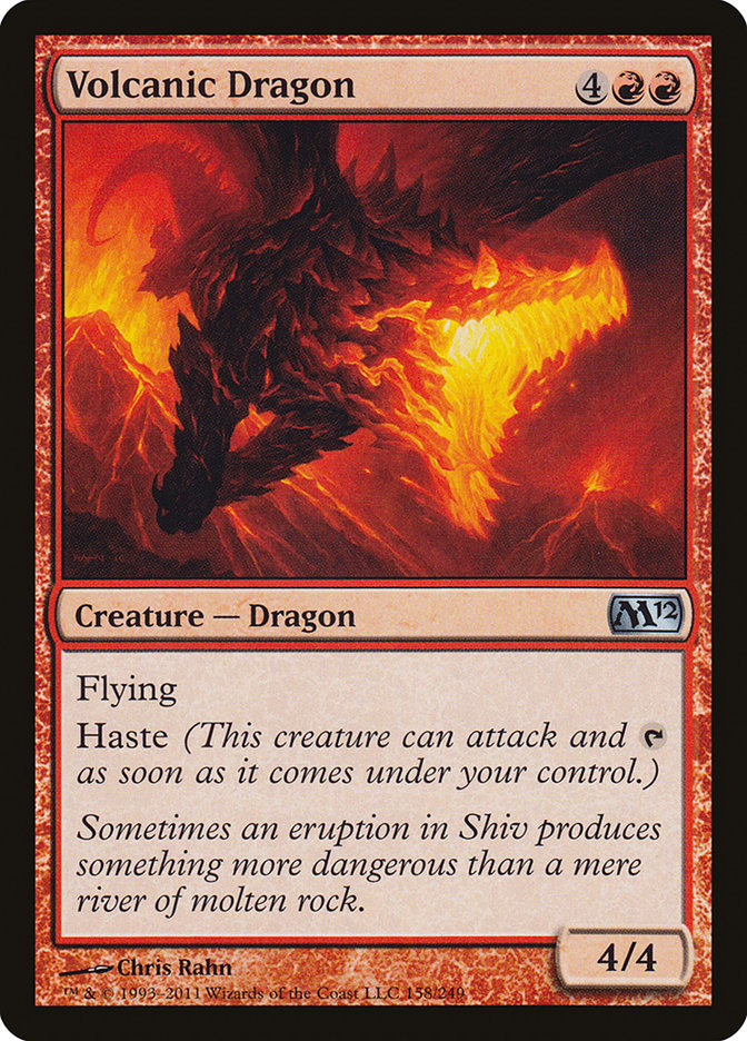Volcanic Dragon [Magic 2012] | Shuffle n Cut Hobbies & Games