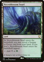 Necroblossom Snarl [Phyrexia: All Will Be One Commander] | Shuffle n Cut Hobbies & Games
