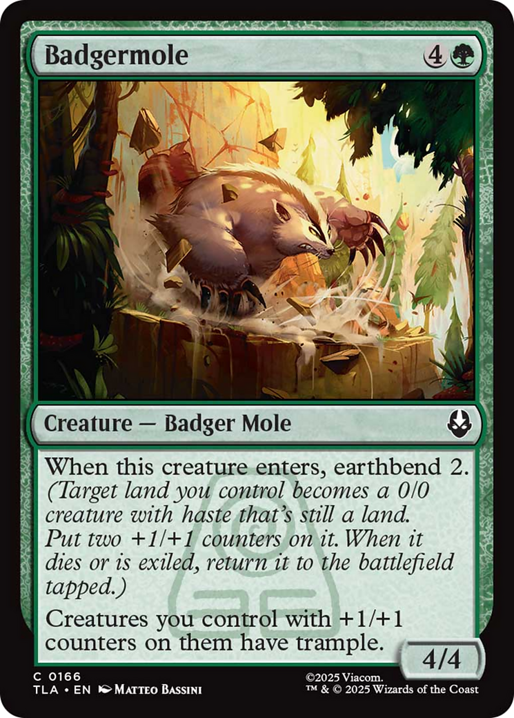 Badgermole [Avatar: The Last Airbender] | Shuffle n Cut Hobbies & Games