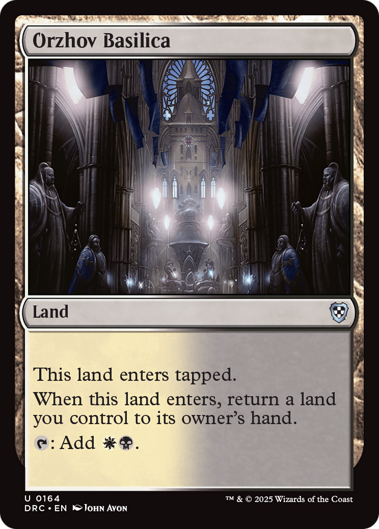 Orzhov Basilica [Aetherdrift Commander] | Shuffle n Cut Hobbies & Games