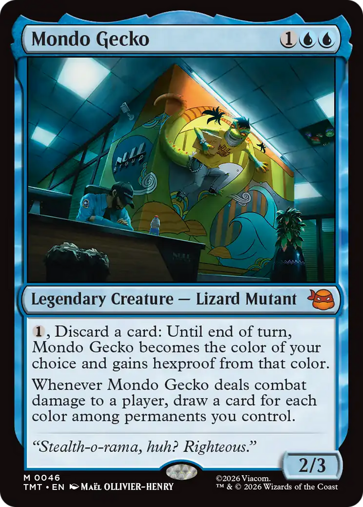 Mondo Gecko [Teenage Mutant Ninja Turtles] | Shuffle n Cut Hobbies & Games