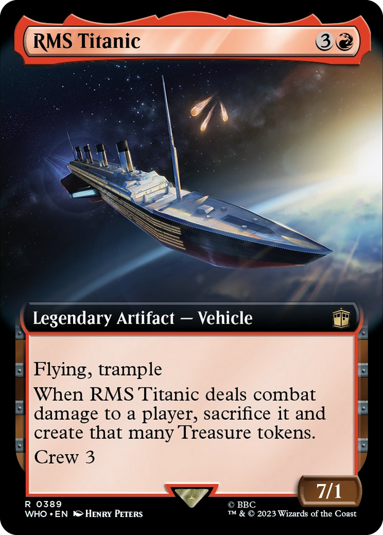 RMS Titanic (Extended Art) [Doctor Who] | Shuffle n Cut Hobbies & Games