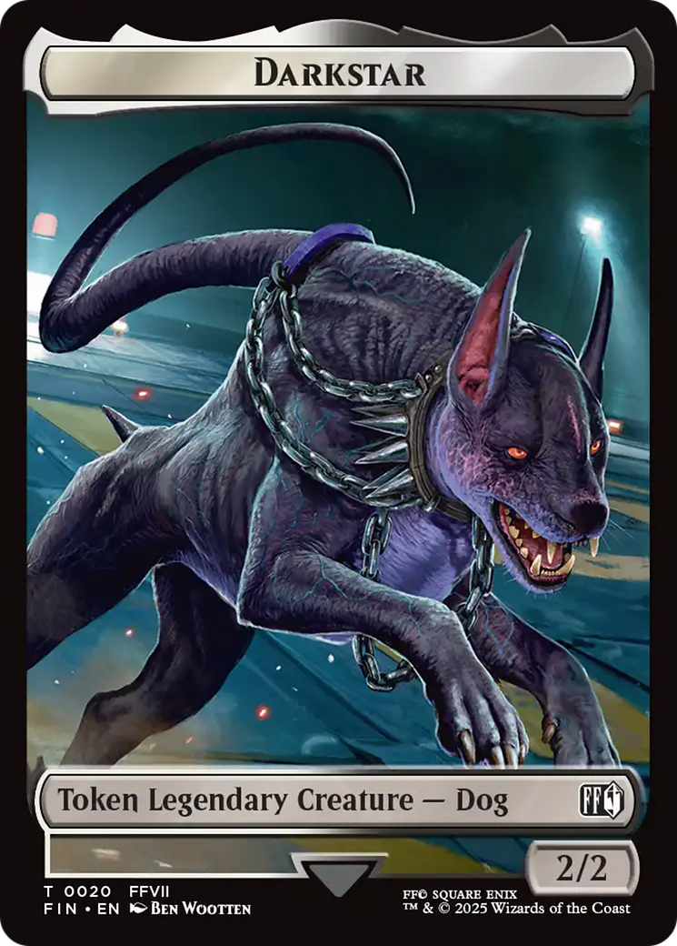 Angelo // Darkstar Double-Sided Token [FINAL FANTASY Tokens] | Shuffle n Cut Hobbies & Games